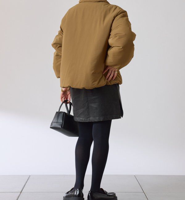  「【洗えるコート/500g】ウォッシャブル中綿ジャケット」|その他|