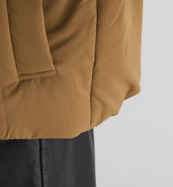  「【洗えるコート/500g】ウォッシャブル中綿ジャケット」|その他|