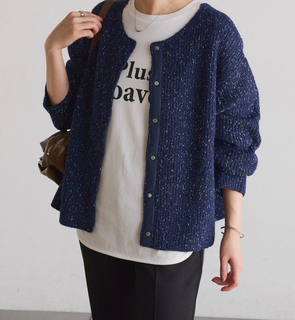  「ラメノット2WAYニット」|ニット・セーター|