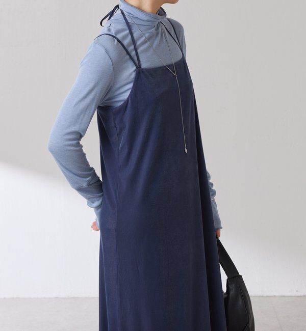  「ベロアキャミワンピース」|ワンピース|