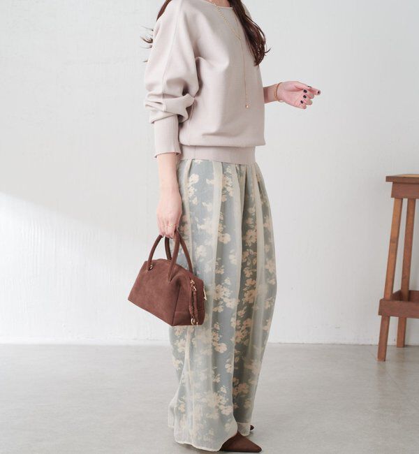  「袖リブ２WAYドルマンニット」|ニット・セーター|