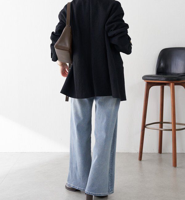  「コットンリネンオーバーダブルジャケット」|ベスト・ジレ|