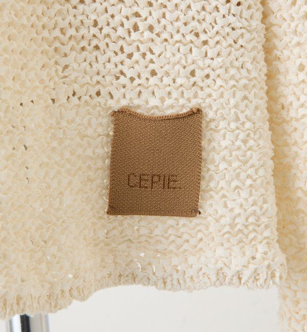  「【CEPIE./セピエ】テープヤーンニット」|ニット・セーター|