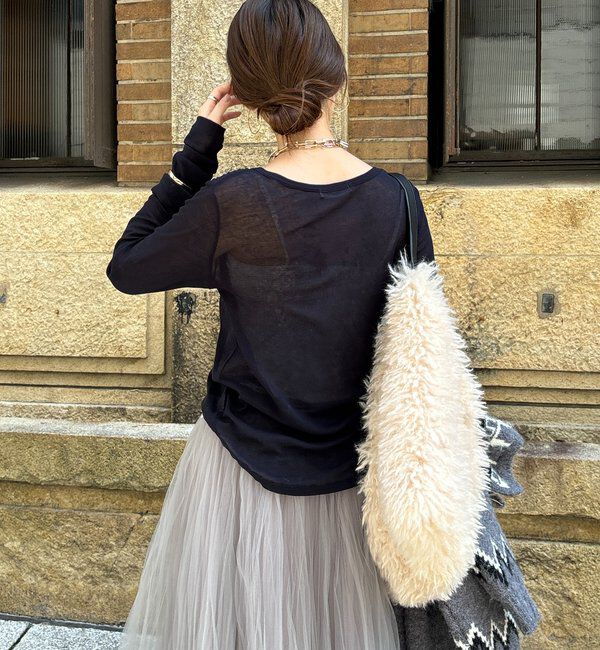  「【新色追加】コットンシアーTEE」|Tシャツ・カットソー|