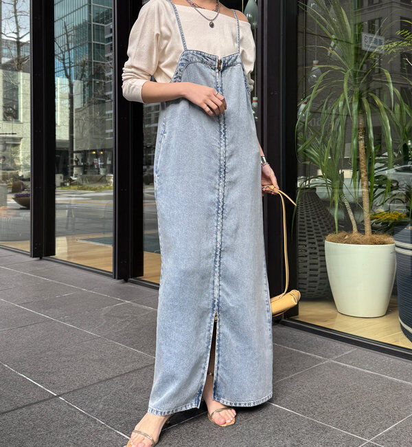  「リヨセルデニムジャンスカ」|ワンピース|