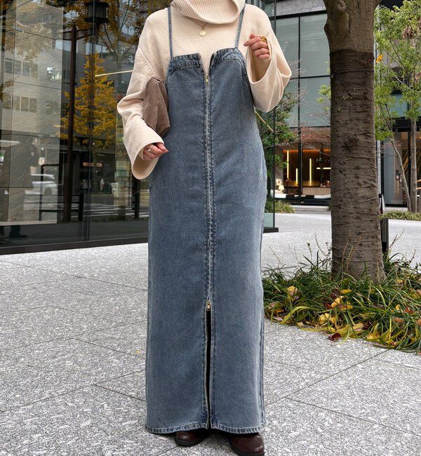  「リヨセルデニムジャンスカ」|ワンピース|