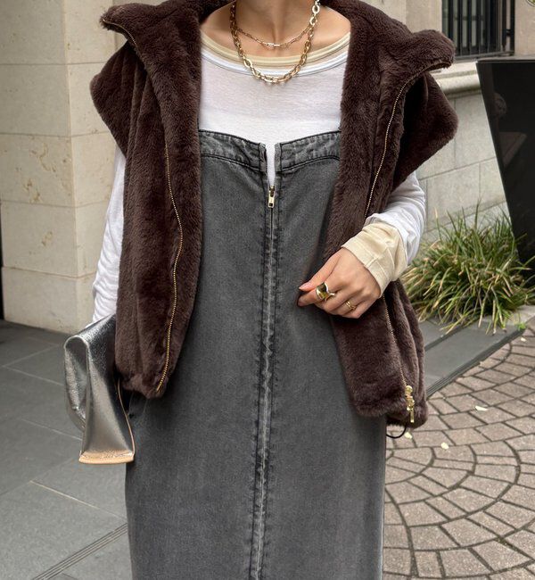  「リヨセルデニムジャンスカ」|ワンピース|