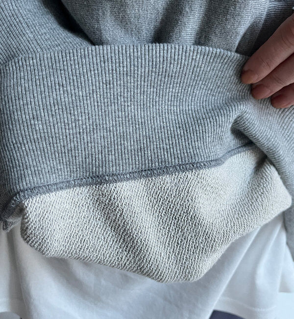  「【新色追加】【インフルエンサー OKOCHI企画】ハーフジップスウェット」|Tシャツ・カットソー|