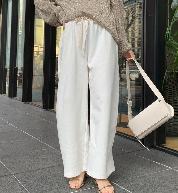  「ドロストスウェットパンツ」|チノ|