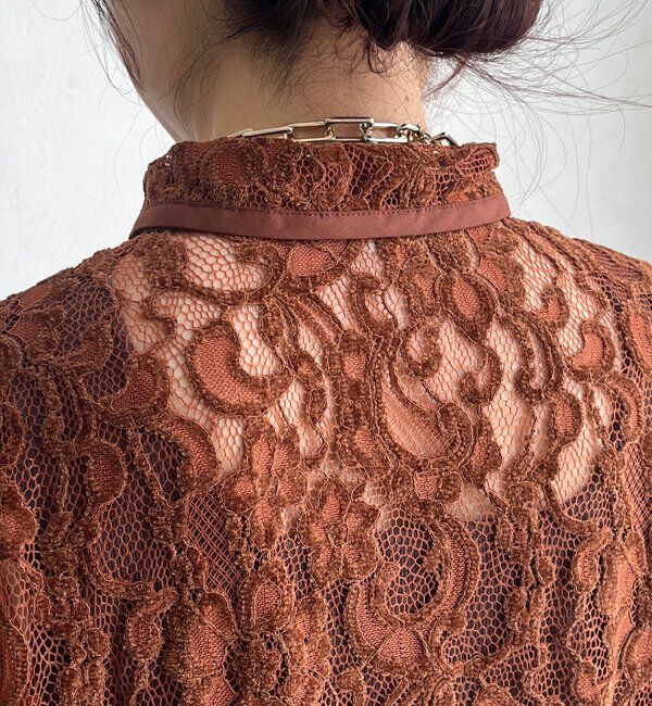  「フロッキーレースシャツ」|シャツ・ブラウス|