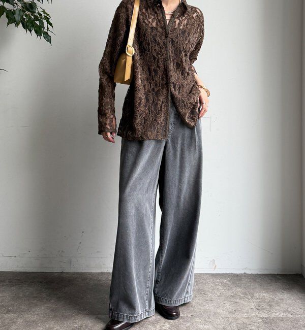  「フロッキーレースシャツ」|シャツ・ブラウス|