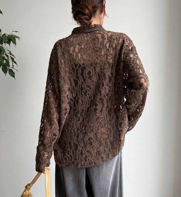  「フロッキーレースシャツ」|シャツ・ブラウス|