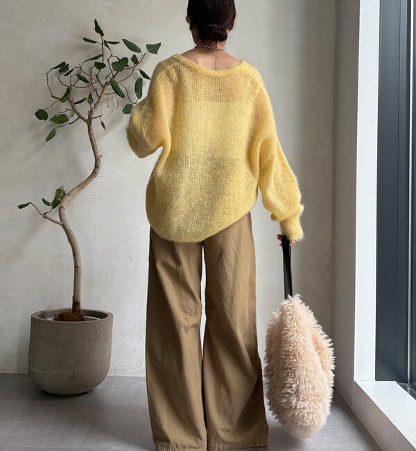  「タックトラウザーパンツ」|チノ|