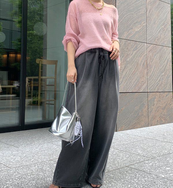  「シアーモヘヤプルオーバー」|ニット・セーター|