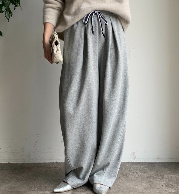  「カーブスウエットパンツ」|チノ|