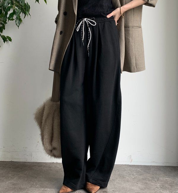  「カーブスウエットパンツ」|チノ|