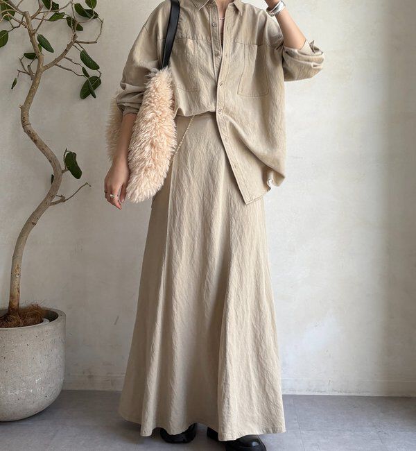  「【セットアップ対応】ピグメントライクシャツ」|シャツ・ブラウス|