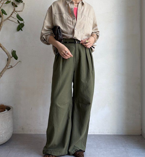  「【セットアップ対応】ピグメントライクシャツ」|シャツ・ブラウス|