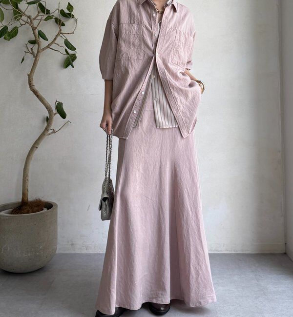  「【セットアップ対応】ピグメントライクシャツ」|シャツ・ブラウス|