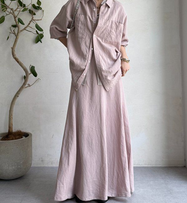  「【セットアップ対応】ピグメントライクシャツ」|シャツ・ブラウス|