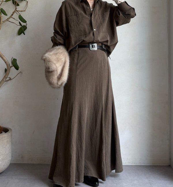  「【セットアップ対応】ピグメントライクシャツ」|シャツ・ブラウス|