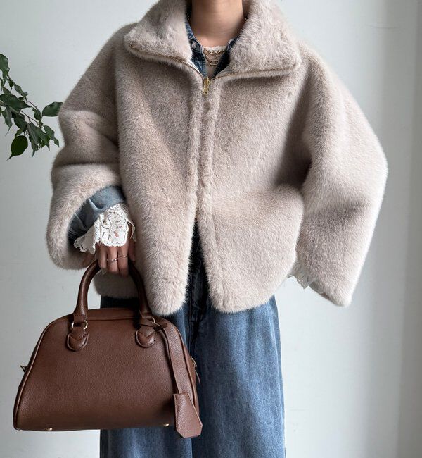  「フェイクファーリバーシブルコート」|その他|