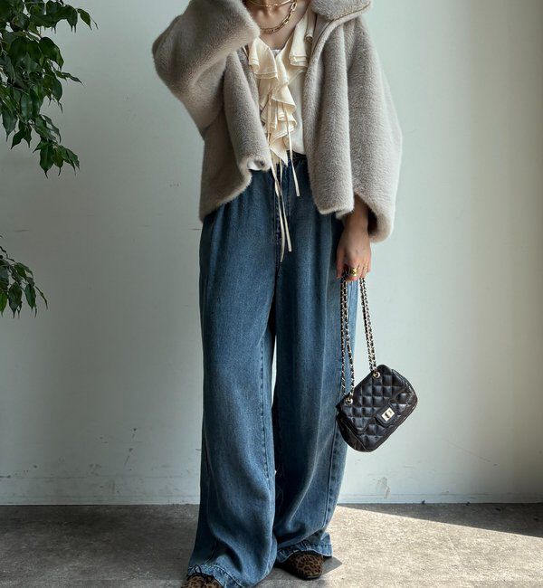  「フェイクファーリバーシブルコート」|その他|