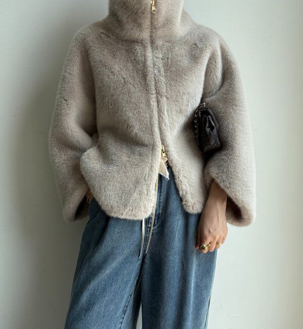  「フェイクファーリバーシブルコート」|その他|