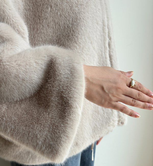  「フェイクファーリバーシブルコート」|その他|