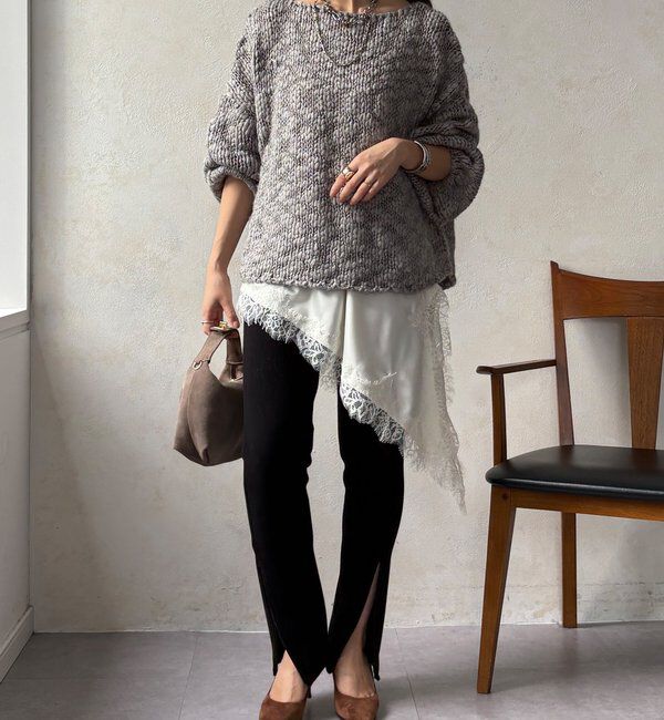  「ローゲージニット」|ニット・セーター|