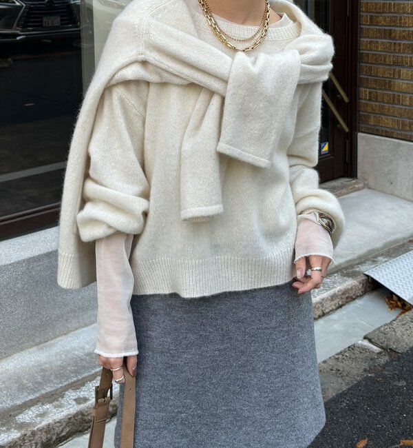  「ヤクウールプルオーバー」|ニット・セーター|