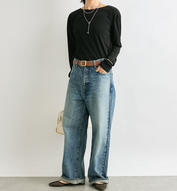  「【MONN.:.(モン)】OKAYAMAベーシックデニム」|デニム|