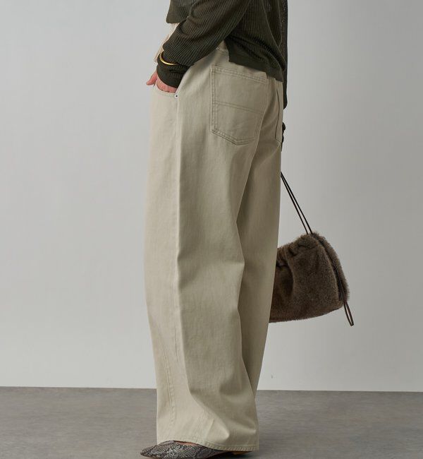  「【キャッチーなデザイン】スウェットドッキングデニム」|デニム|