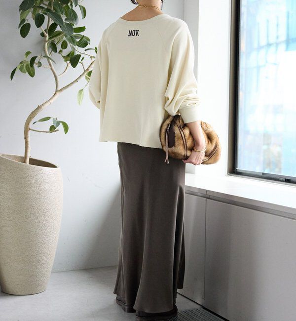  「【Yossshiiii企画】ワイドロゴカットオフスエット」|Tシャツ・カットソー|