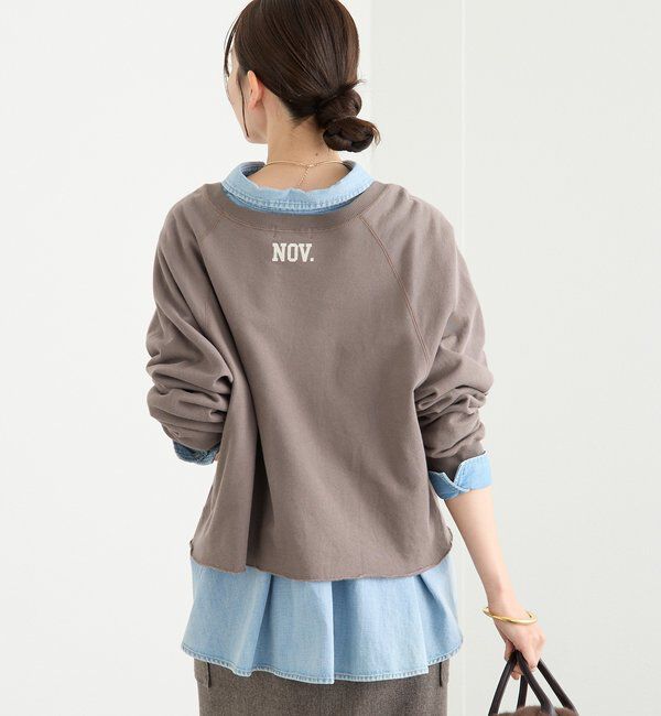  「【Yossshiiii企画】ワイドロゴカットオフスエット」|Tシャツ・カットソー|