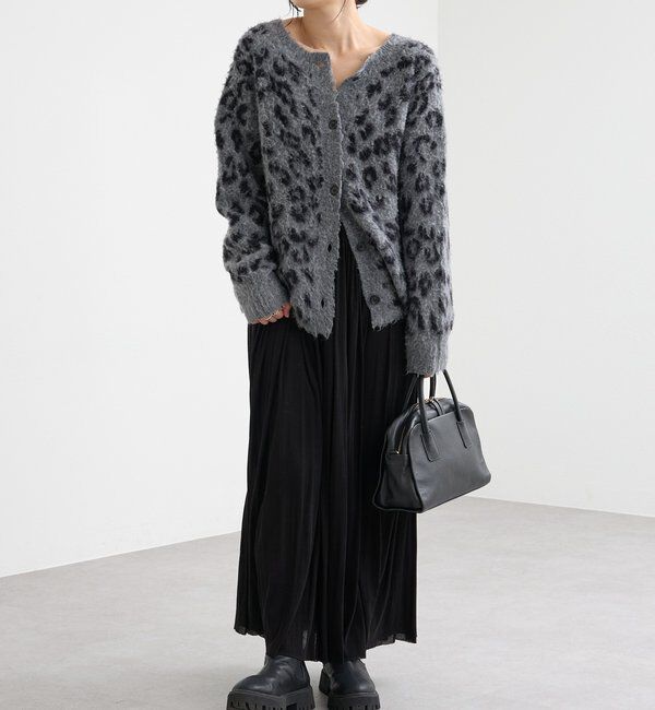  「レオパードシャギーニット」|ニット・セーター|