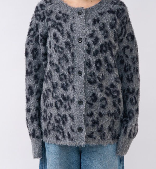  「レオパードシャギーニット」|ニット・セーター|
