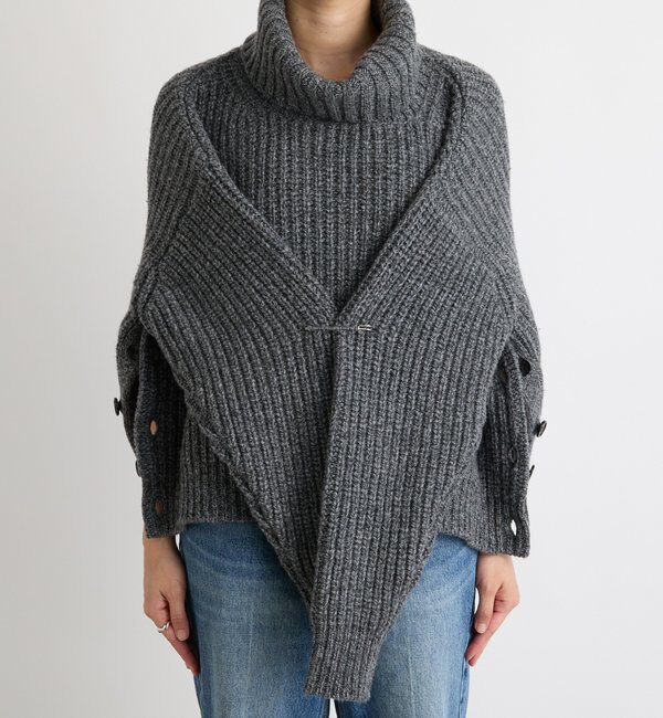  「【MONN.:.(モン)】タートルネックニット」|ニット・セーター|