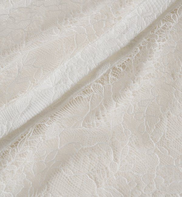  「【繊細なレースがアクセントに】フリルカラーレースブラウス」|シャツ・ブラウス|