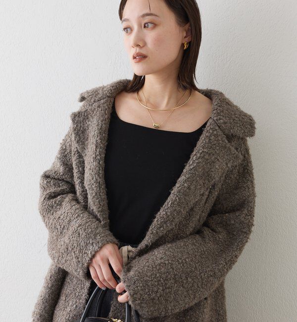  「【インフルエンサーYossshiiii企画】ボアライクコーディガン」|カーディガン|