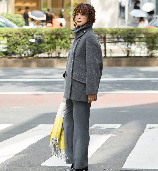  「【リバイバル/新色追加】ラグランPコート」|ピーコート|