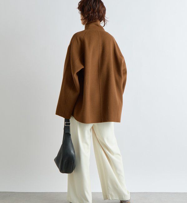  「【ハンサムな着こなしに】スタンドZIPリバーコート」|その他|