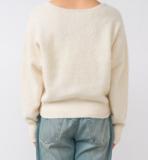  「【最高気温5度の寒い日に！/リバイバル】ファーヤーン2WAYニット」|ニット・セーター|