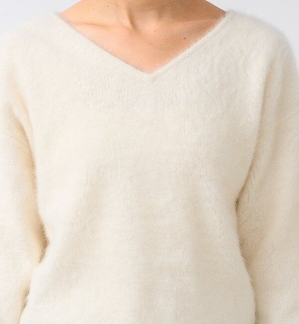  「【最高気温5度の寒い日に！/リバイバル】ファーヤーン2WAYニット」|ニット・セーター|