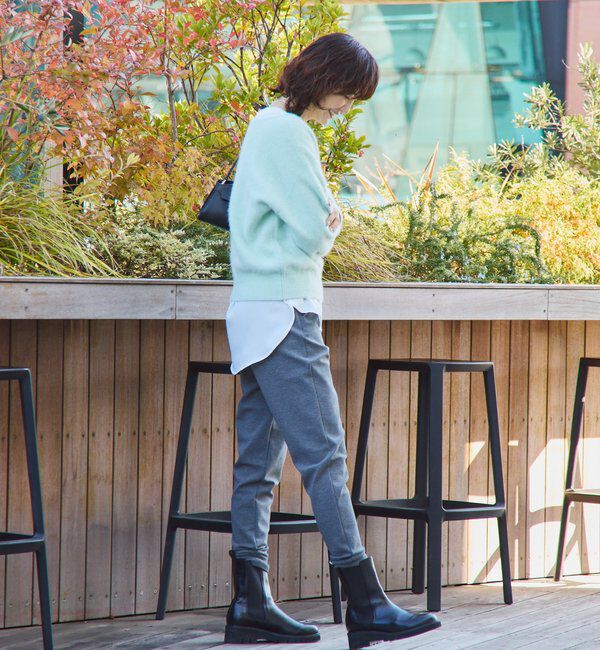  「【最高気温5度の寒い日に！/リバイバル】ファーヤーン2WAYニット」|ニット・セーター|