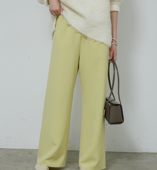  「【CHIKAコラボ】【美脚パンツ】ワイドドロストパンツ」|その他|