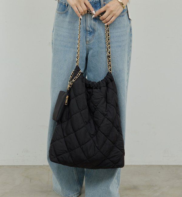  「【2.718】キルティングチェーンバッグ」|トートバッグ|