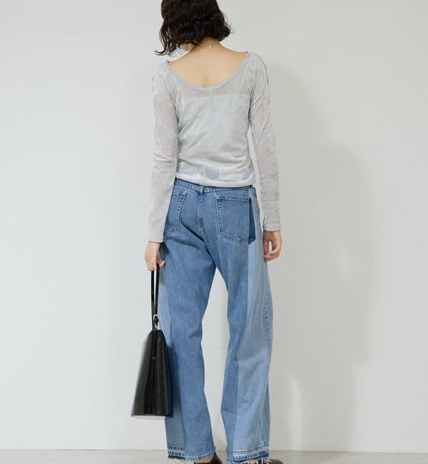  「【2WAY】メッシュフロッキーロンＴ」|Tシャツ・カットソー|