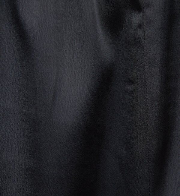  「ワイドドロストサテンパンツ」|チノ|