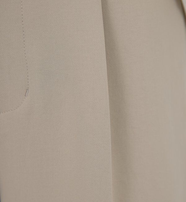  「【シワになりにくい】ジャージーテーパードパンツ」|チノ|